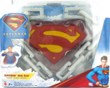 2006 SUPERMAN RETURNS “HERO GEAR" UNOPENED. SHIELD, CAP & PLASTIC CHAIN.