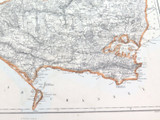 c1860 LARGE “WEEKLY DISPATCH ATLAS” MAP of DORSETSHIRE, UK.