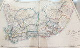 c1860 VERY LARGE “WEEKLY DISPATCH ATLAS” MAP of CAPE OF GOOD HOPE, SOUTH AFRICA.