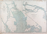 SUPER RARE c1860 LARGE “WEEKLY DISPATCH ATLAS” MAP HONG KONG, MACAO CANTON RIVER