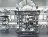 RARE 1924 BRITISH EMPIRE EXHIBITION LARGE PHOTO. MacROBERTSON CHOCOLATES DISPLAY