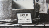 RARE 1924 BRITISH EMPIRE EXHIBITION LARGE PHOTO. AUSTRALIAN 1360 KG BLOCK CHEESE
