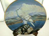 MAJESTY OF FLIGHT BY T J HIRATA "SENTRY OF THE NORTH" COLLECTORS PLATE & BOX.