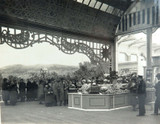 RARE 1924 BRITISH EMPIRE EXHIBITION PHOTO. AUSTRALIAN FRUIT STALL & ORCHARD.