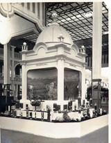 RARE 1924 BRITISH EMPIRE EXHIBITION LARGE PHOTO. AUSTRALIAN TROPICAL STAND.