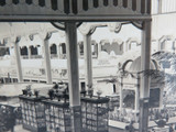 RARE 1924 BRITISH EMPIRE EXHIBITION PHOTO . BALCONY VIEW, AUSTRALIAN PAVILION.
