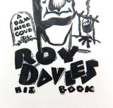 1930s HIS BOOK (EX LIBRIS) LINE BLOCK by SYD MILLER for ROY DAVIES, ARTIST