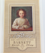 c1940s VERY LARGE MEMORIAL LIBRARY PRINT by G F WATTS / RIGBY for M C I BARNETT.