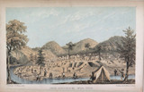 SUPER RARE 1853 COLONIAL ART, SET 4 x TINTED LITHOGRAPHS "AUSTRALIAN GOLDFIELDS"