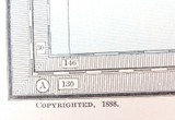 RARE 1888 VERY LARGE MAP OF NEW GUINEA.