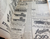 15 DEC 1926 / THE REGISTER NEWSPAPER, ADELAIDE. SUPERB MOTORING WORLD SECTION.