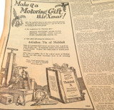 22 DEC 1926 / THE REGISTER NEWSPAPER, ADELAIDE. SUPERB MOTORING WORLD SECTION.