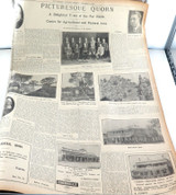19 NOV 1926 / THE REGISTER NEWSPAPER, ADELAIDE. FULL PAGE ON THE TOWN OF QUORN