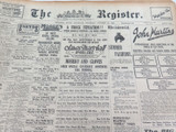 21 OCT 1926 THE REGISTER NEWSPAPER, ADELAIDE. SUPERB FULL PAGE LADIES FASHION.