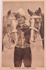 VINTAGE TOM MIX, TONY & TONY JUNIOR LOBBY CARD / CARD.