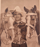 VINTAGE TOM MIX, TONY & TONY JUNIOR LOBBY CARD / CARD.