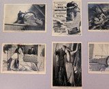 1927 RARE GROUPING “THE WRECK of the HESPERUS” LOBBY CARDS / CARDS