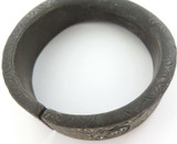 1700s / 1800s SUPERB HEAVY DECORATIVE BRONZE AFRICAN “MANILLA” CURRENCY BRACELET
