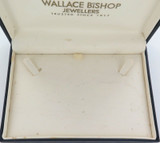 VINTAGE WALLACE BISHOP NECKLACE DISPLAY BOX.