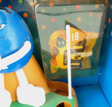 2000 M&M "PUTTIN BLUE" / ORIGINAL BOX & ONE FUN SIZE PACK.