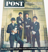 BEATLES MEMORABILIA. USA POST MAGAZINE 1964 SUMMER MADNESS, THE BEATLES ARE BACK