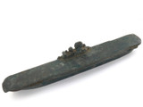 LATE 1930s / EARLY 1940s VERY HEAVY SET LEAD UNBRANDED AIRCRAFT CARRIER.