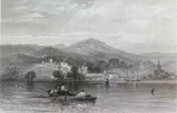 c1873 ORIGINAL STEEL ENGRAVING “PORT ARTHUR, TASMANIA" FROM S PROUT SKETCH