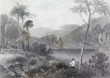 c1873 ORIGINAL STEEL ENGRAVING “FAIRLIGHT GLEN, WARRAGAMBA" FROM S PROUT SKETCH.