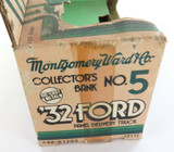 VINTAGE ERTL “MONTGOMERY WARD & Co” 32 FORD COLLECTORS BANK DIECAST.