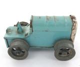 SCARCE VINTAGE TRIANG MINIC TOYS TINPLATE KEY WIND BLUE TRACTOR.