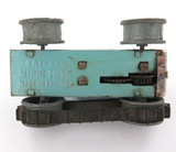 SCARCE VINTAGE TRIANG MINIC TOYS TINPLATE KEY WIND BLUE TRACTOR.