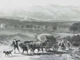 c1873 ORIGINAL STEEL ENGRAVING “BARROSSA RANGES” S PROUT SKETCH.