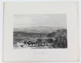 c1873 ORIGINAL STEEL ENGRAVING “BARROSSA RANGES” S PROUT SKETCH.