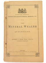 1888 RARE BOOKLET “THE MINERAL WEALTH OF QUEENSLAND” IPSWICH, STANTHORPE ETC