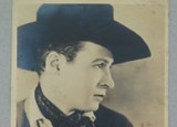 c1930s USA MOVIE STUDIO LARGISH PHOTOGRAPH. SILENT MOVIE STAR ROD LA ROCQUE.