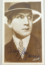 1920s MOVIE STUDIO PROMOTIONAL PHOTOGRAPH CARD SILENT MOVIE STAR IVAN PETROVICH