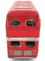 VINTAGE UNBRANDED LARGE CHINESE TINPLATE FRICTION 48 EXPRESS DOUBLE DECKER BUS.