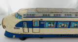 HUGE c1960s JAPANESE MODERN TOYS TINPLATE BATTERY OPERATED B-1001 MONORAIL.