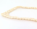 Pretty V Shape Fresh Water Pearl Woven Choker Style Necklace 42cm Long