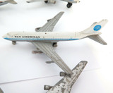 JOB LOT / VINTAGE DIECAST COMMERCIAL AIRLINES AEROPLANES.