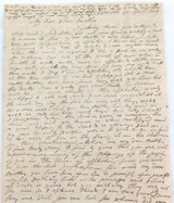 1829 POST PAID LETTER UK / LINCOLN to SURREY.