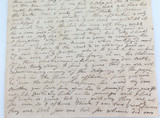 1829 POST PAID LETTER UK / LINCOLN to SURREY.