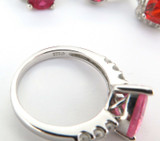 Job Lot of Sterling Silver & Plated Metal Rings x 5 CZs Assorted Colours 23.9g