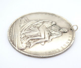 Sterling Silver 'Pieta By Michelangelo' 1964 Towle Medallic Art Medallion 67g