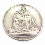 Sterling Silver 'Pieta By Michelangelo' 1964 Towle Medallic Art Medallion 67g