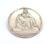 Sterling Silver 'Pieta By Michelangelo' 1964 Towle Medallic Art Medallion 67g