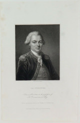 RARE EARLY 1800s ENGRAVING LA PEROUSE BY T WOOLNOTH PUBL. BY CHARLES KNIGHT