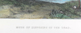 c1874 SUPERB HANDCOLURED MATTED ENGRAVING “MODE OF DISPOSING OF THE DEAD"