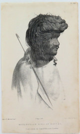 RARE 1838 ORIGINAL LITHO EX “THREE EXPEDITIONS AUSTRALIA” MAJOR T L MITCHELL #3