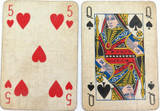 EARLY 1900s CARBURINE MOTOR SPIRIT & GLICO NEWTON MOTOR OILS PLAYING CARDS.